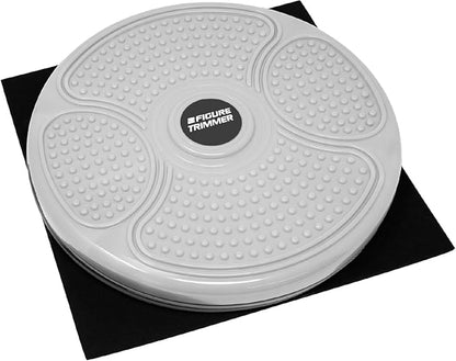 Daiwa Felicity Figure Trimmer Ab Twister Board - Waist Twister Machine for Core & Abs Exercise - Waist Twisting Fitness Tool, Dizzy Disc Twist Board for Slimming Workout with 8 Magnets Reflexology