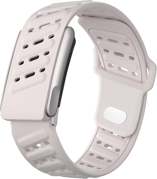 VeveXiao Rugged Comfort Silicone Wristband Compatible with WHOOP 5 | Whoop MG Band, Durable Soft Silicone Sports Loop Replacement Bands for Men Women with Metal Frame Connector