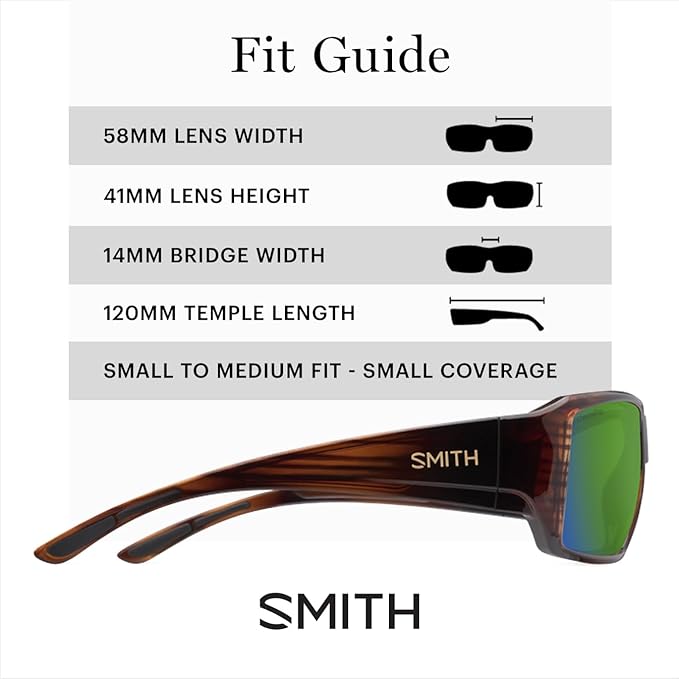 SMITH Guide's Choice S Sunglasses with Chromapop Lenses - Polarized Sunglasses - for Men & Women
