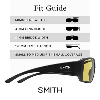 SMITH Guide's Choice S Sunglasses with Chromapop Lenses - Polarized Sunglasses - for Men & Women