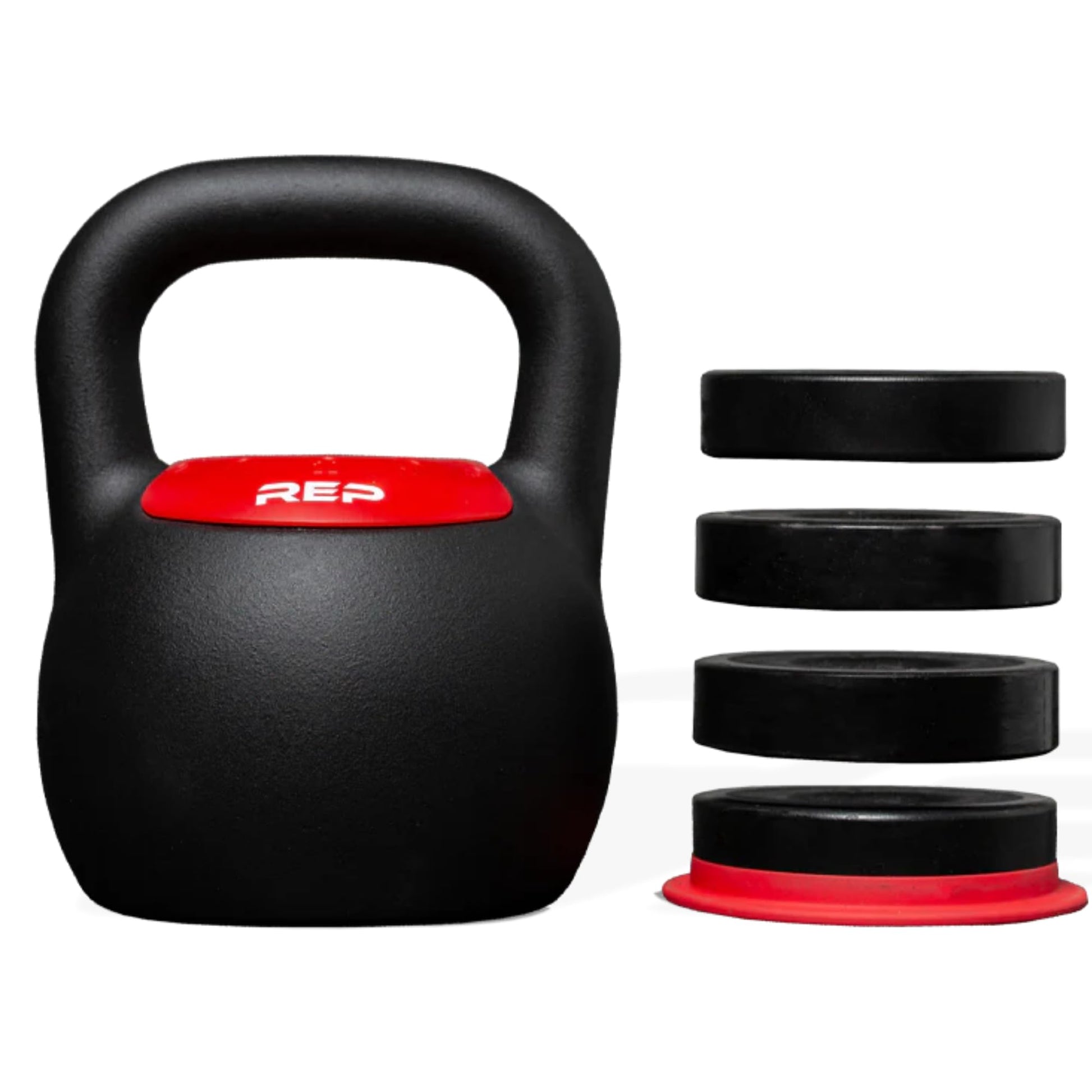 Rep Fitness Adjustable Kettlebell | 40 lb | Weight Set for Home Gym | Strength Training Equipment