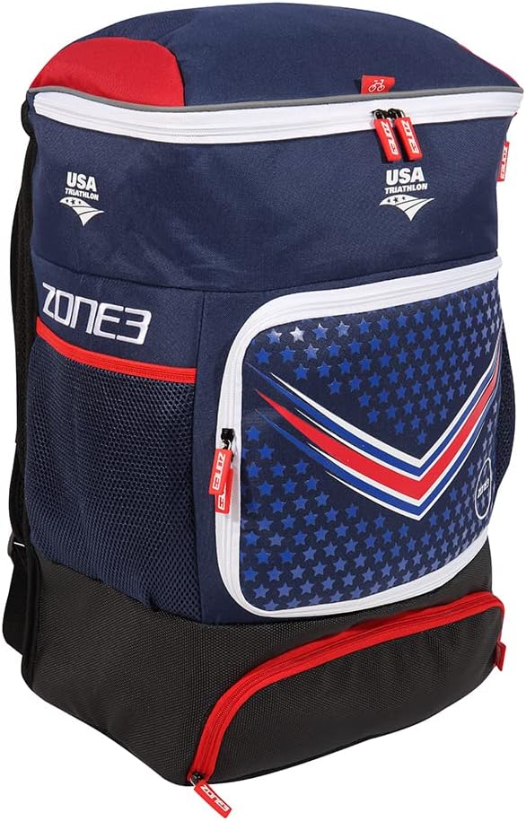 ZONE3 Triathlon Transition Bag Tri Backpack For Swimming Running Cycling Gym