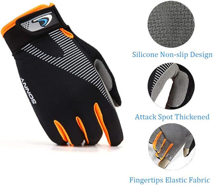 Ultimate Flying disc Gloves Ultimate Grip and Disc Gloves Breathable Non-Slip Sport Cycling Golf Glove, Improve Throws & Catches 1 Pair