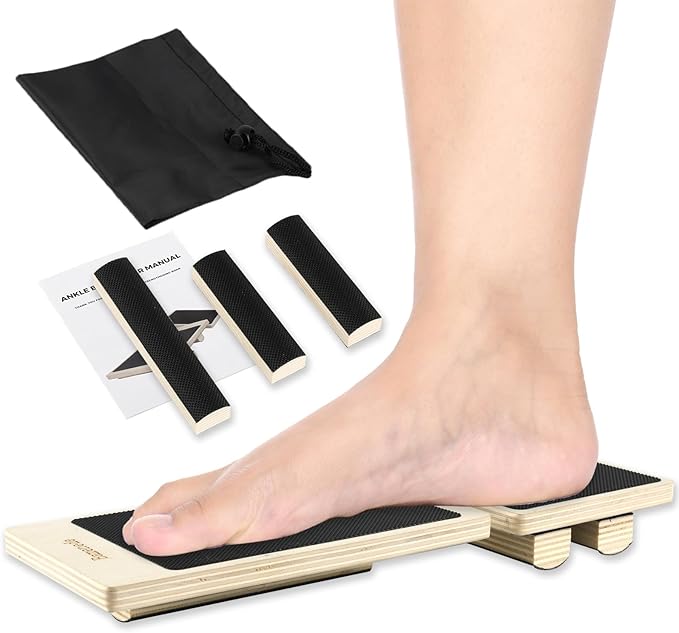 Ankle Board, Foot Strengthener, Axis Board, Single Leg Balance Board, Blackboard Foot Trainer,for Stability Exercise, Physical Therapy, Ankle Rehab,Strengthening Equipment