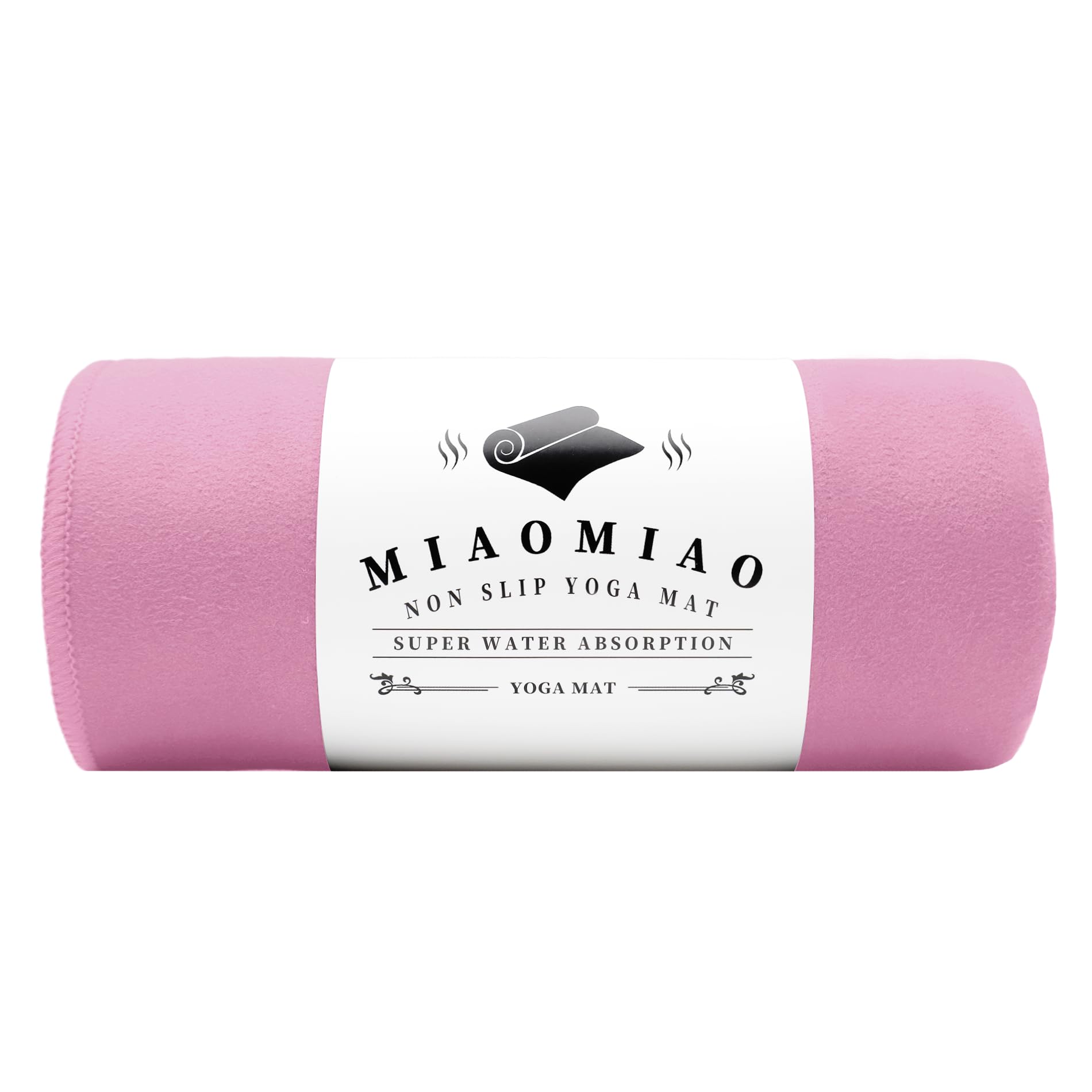 MIAOMIAO Non-Slip Hot Yoga Towel Set,Super Absorbent Microfiber in, 24.5" x 72" - Anti-Slip, Injury