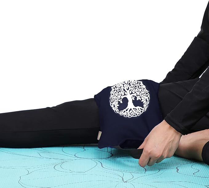 Yoga Sand Bag, Cotton Unfilled for Yogas, Weights & Resistance Training, Portable Weightlifting Sandbag