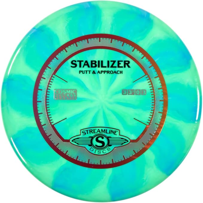 Streamline Discs Cosmic Neutron Stabilizer Disc Golf Putter (165-170g / Colors May Vary)