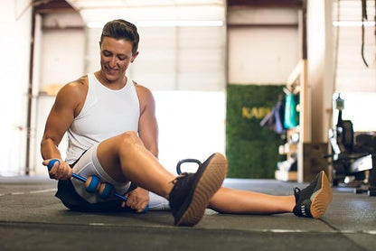 MOBO 7-in-1 Muscle Roller Stick ??Full-Body Massage Roller for Myofascial Release, Trigger Point Therapy, Muscle Recovery, Deep Tissue Leg & Back Pain Relief, Physical Therapy, Gym & Travel Use