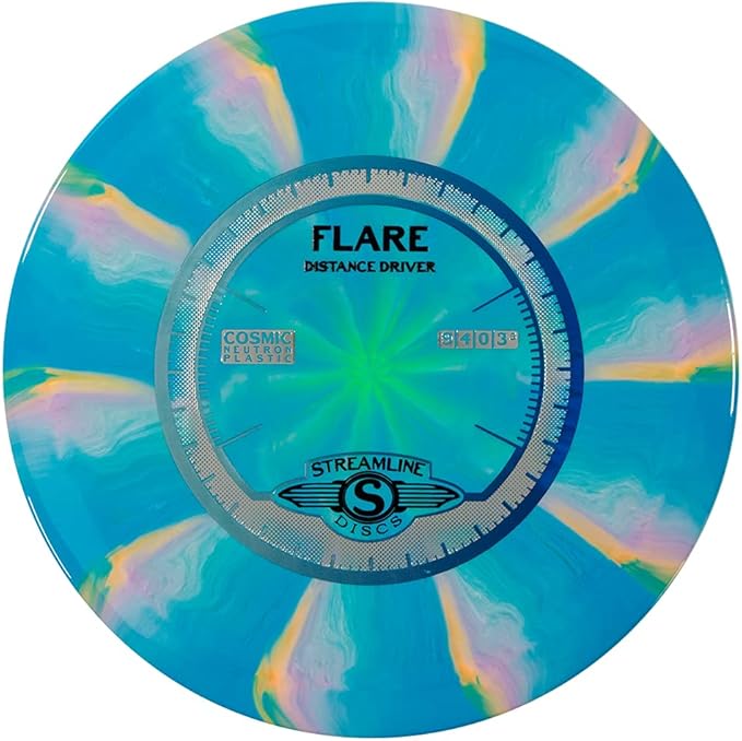 Streamline Discs Cosmic Neutron Flare Disc Golf Distance Driver (Colors May Vary)