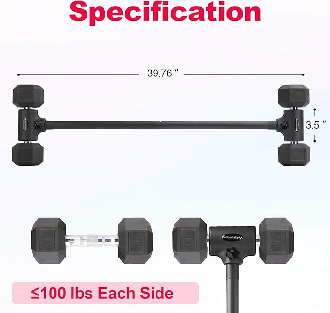 Dumbbell to Barbell Converter
