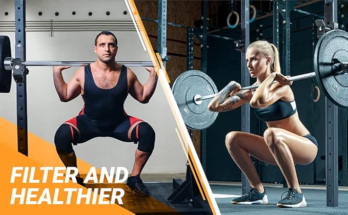 Yes4All Power Rack J-Hooks & Attachments ??Heavy Duty Barbell Holders Compatible with 2x2 & 3x3 Power Racks for Home Gym