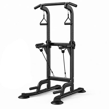 Power Tower Pull Up & Dip Station Multi-Function Home Strength Training Fitness Workout Station