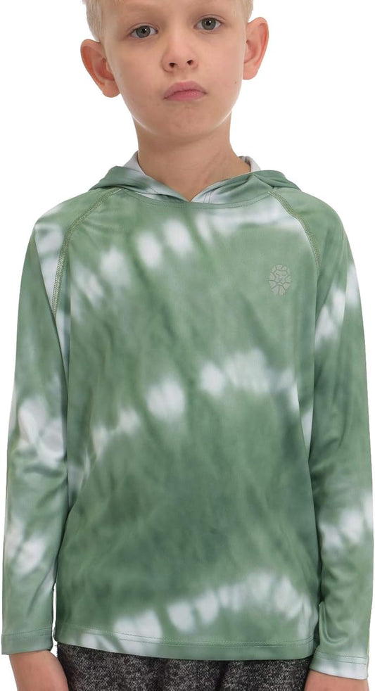 Hoodies for Boys Outdoor Recreation Shirts - Youth Athletic Tops Sun Protection UPF 50+