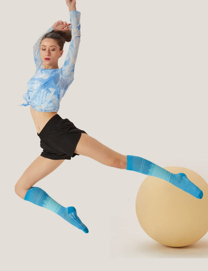 FITRELL 3 Pairs Compression Socks for Women and Men 20-30mmHg- Support Socks for Travel, Running