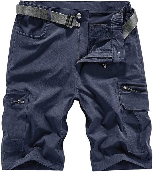 Quick Dry Hiking Shorts Men's Cargo Casual Outdoor 4-Way Stretchy Lightweight Summer Short with