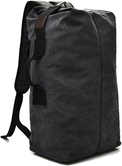 Large Capacity Travel Climbing Bag Tactical Military Duffel Bag Top Load Double Strap Canvas Backpack