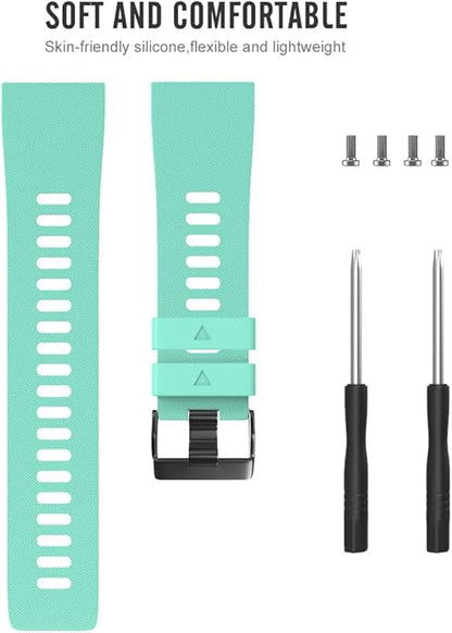 Compatible with Garmin Forerunner 35 Band,Solf Silicone Replacement Bands for Garmin Forerunner 35 Watch