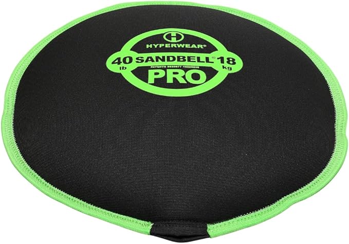 Hyperwear SandBell PRO Workout Sandbag Kettlebell Ships Pre-Filled Sizes 6-70 lbs