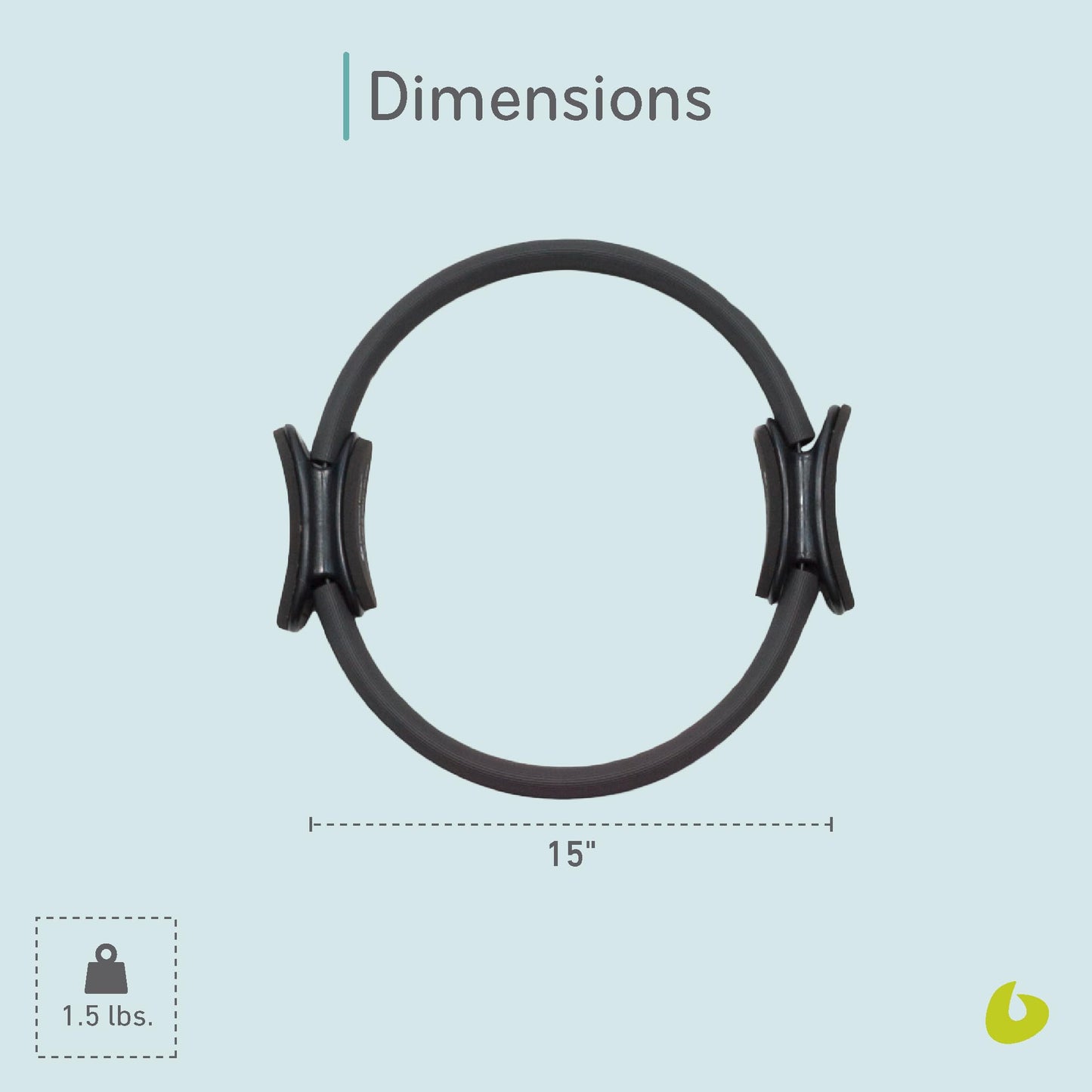 Pilates Ring, Ultra-Fit Circle, Balanced Body Fitness Ring, Magic Circle