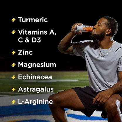 LIFEAID IMMUNITYAID Support Blend, Echinacea, Zinc, Astragalus and Vitamin C, IMMUNITY AID, 12 Fl Oz (Pack of 12)