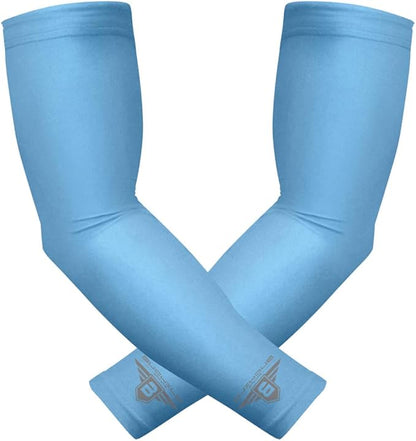 Bucwild Sports Baseball Arm Sleeve - Youth & Adult 1 Pair - Football Basketball Cycling Tennis