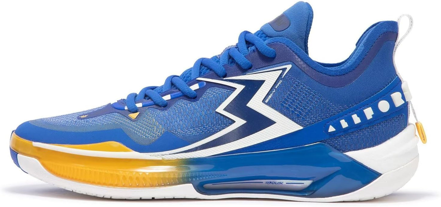 361° Big3 5.0 Quick PRO Basketball Shoes for Men Breathable Outdoor Sneakers Cushioning,Anti Slip Practice Student Sports Shoes for Teens and Adults,Caldwell Pope Zapatillas de baloncesto Hombre