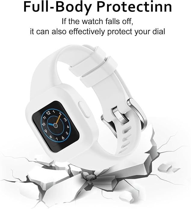 Meliya Silicone Band for Garmin Vivofit Jr 3 Bands, Soft Silicone Replacement Wristband Adjustable Sport Straps for Garmin Vivofit jr. 3