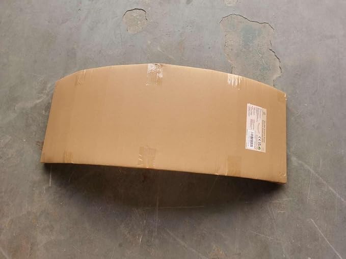 Wooden Wobble Balance Board, 33 Inch Rocker Board Natural Wood, Kids Toddler Open Ended Learning Toy, Yoga Curvy Board for Office & Classroom Adult