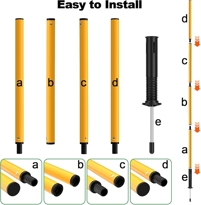 24Pcs Soccer Agility Training Equipment Set Ultimate Agility Poles Cones Ladder More for Quick Assembly and Easy Portability Suitable for All Skill Levels Enhance Speed Agility Training