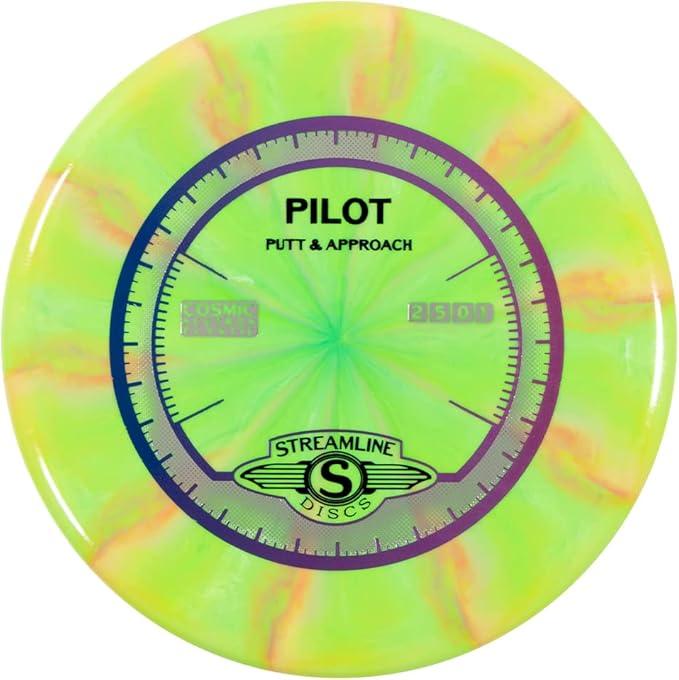 Streamline Discs Cosmic Neutron Pilot Disc Golf Putter (Colors May Vary)