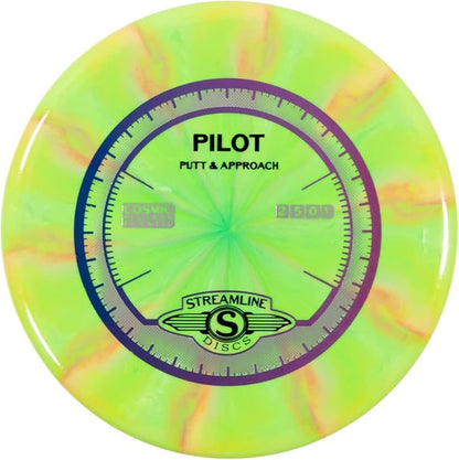 Streamline Discs Cosmic Neutron Pilot Disc Golf Putter (Colors May Vary)