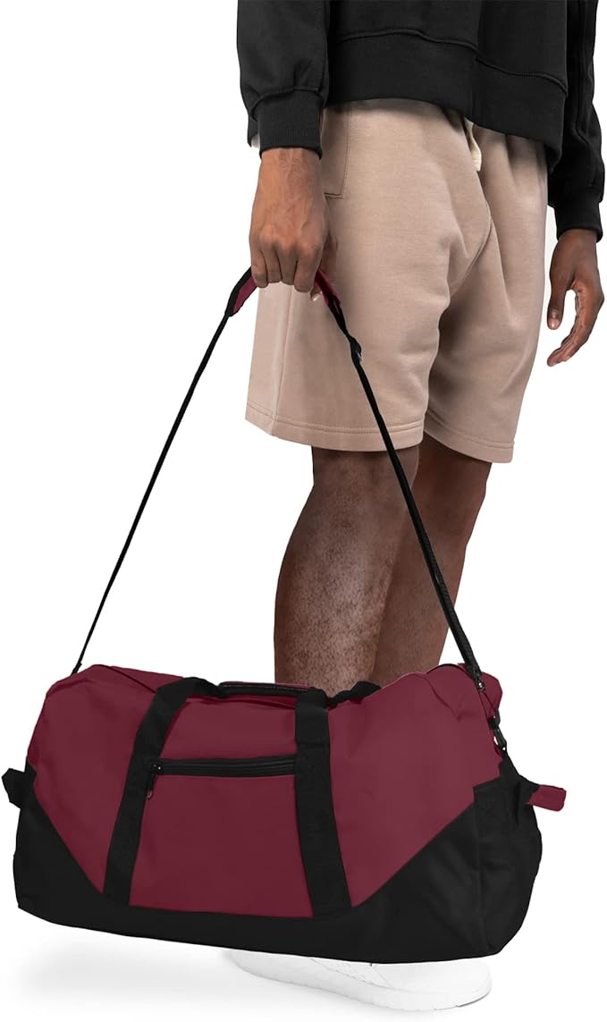 21" Large Duffle Bag with Adjustable Strap