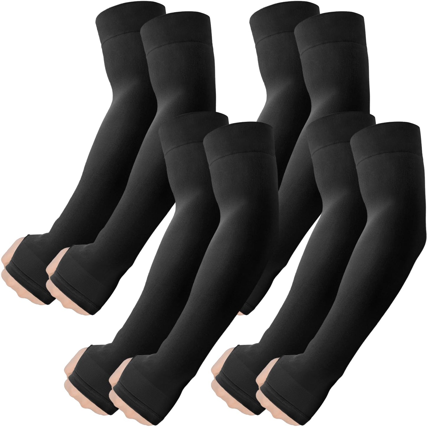 ROXUN Arm Sleeves with Thumb Hole, Cooling UV Sun Protection for Men/Women