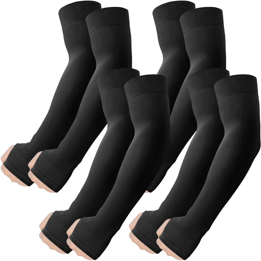 ROXUN Arm Sleeves with Thumb Hole, Cooling UV Sun Protection for Men/Women