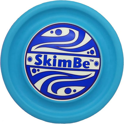 Disc - Water Disc Toy for Spring & Summer Fun - Skips, Slides, Jumps - Pools, Beaches & Backyards Fun for All Ages (Light Blue)