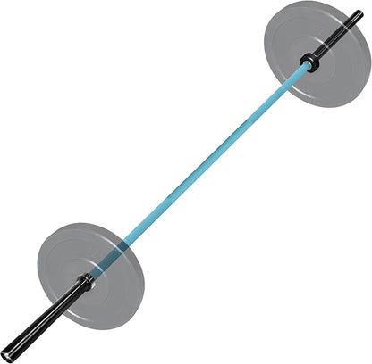 Tribe WOD Olympus Barbell Bar & Weight Bar - Durable, Bend-proof for Men and Women, Multipurpose Cerakote Weightlifting and Powerlifting Barbell for Home and Gym - Maximum Training Adaptability