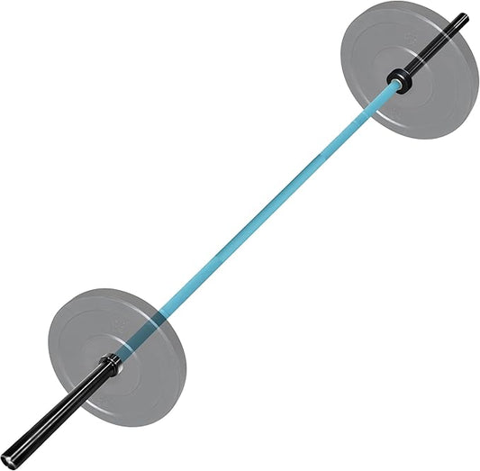 Tribe WOD Olympus Barbell Bar & Weight Bar - Durable, Bend-proof for Men and Women, Multipurpose Cerakote Weightlifting and Powerlifting Barbell for Home and Gym - Maximum Training Adaptability