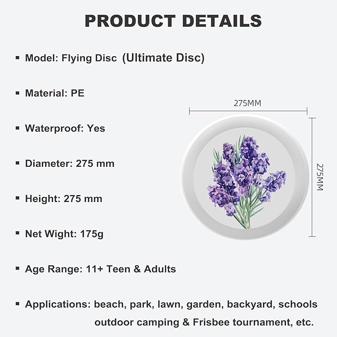 Anchor Outdoor Flying Disc Sailing Anchor Ocean Ultimate Disc 175g for Boys Girls Men Women Birthday Christmas