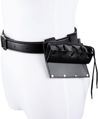 CLASSE Sword Holder, Sword Belt, Sword Holder, Waist Belt, Leather, Specialized for Stage or Musical Performance, Adjustable