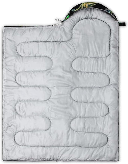 BailiPromise Camping Sleeping Bags,3 Season Warm & Cool Weather,Lightweight,Waterproof Sleeping Bags for Adults & Kids,Traveling,and Outdoors,Camping Gear Equipment