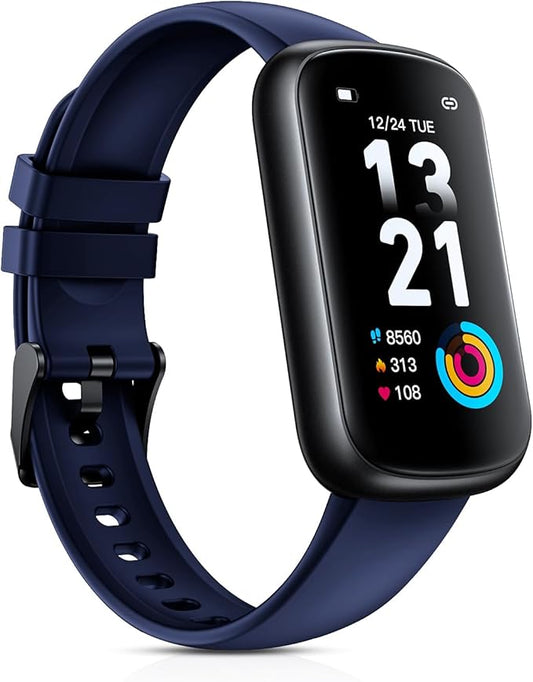 Fitness Tracker Smart Watch, 1.47" Full Touch Health Tracker with 24/7 Heart Rate & Blood Oxygen
