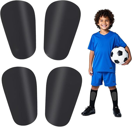 2 Pairs Mini Shin Guards Youth Soccer Tiny Shin Protective Pads Small Shin Guards Miniature Shin Pads Professional Protection for Soccer Players Kids Teenagers