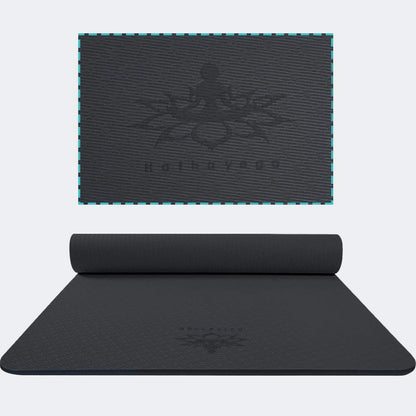 Hatha Yoga Extra Thick TPE Yoga Mat - 72"x 32" Thickness 1/2 Inch -Eco Friendly SGS Certified