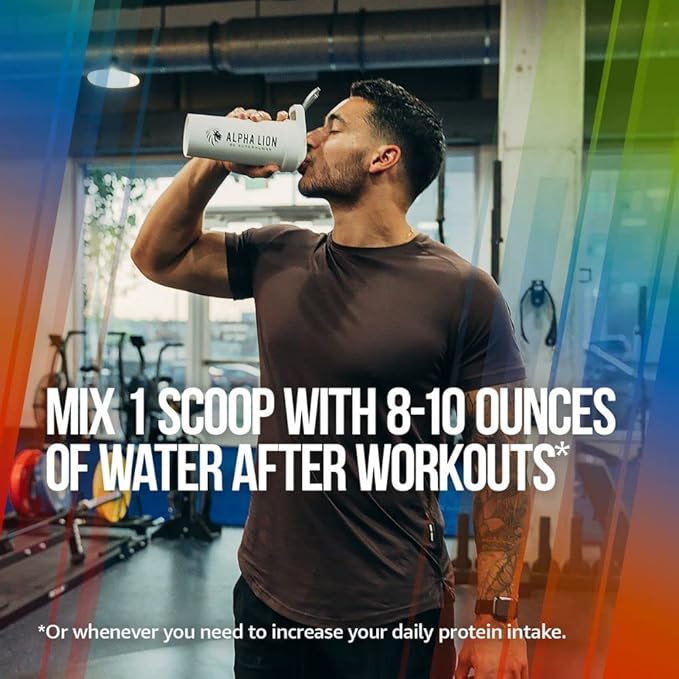 ALPHA LION Superhuman Whey Protein Powder, Great Tasting Pure Isolate, Low Carb, Sugar, No Bloat Post Workout, Muscle Recovery & Growth (28 Servings, Anabolic Cereal) 31.2175 Ounce
