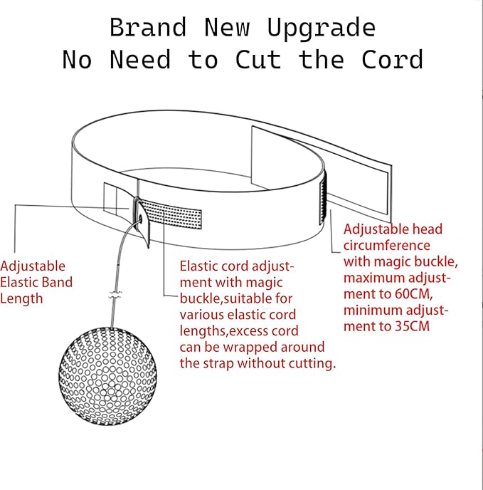 4 Difficulty Levels Boxing Reflex Ball with 1 Adjustable Headbands,MMA Training Equipment,Punching Ball,Perfect for Fight Reaction,Hand Eye Coordination,Punching Speed,Agility, for Adults and Kids