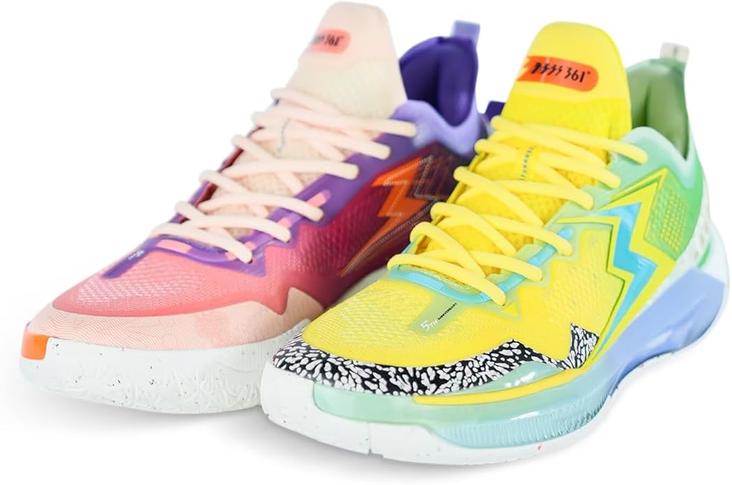 361° Big3 5.0 Quick PRO Basketball Shoes for Men Breathable Outdoor Sneakers Cushioning,Anti Slip Practice Student Sports Shoes for Teens and Adults,Caldwell Pope Zapatillas de baloncesto Hombre