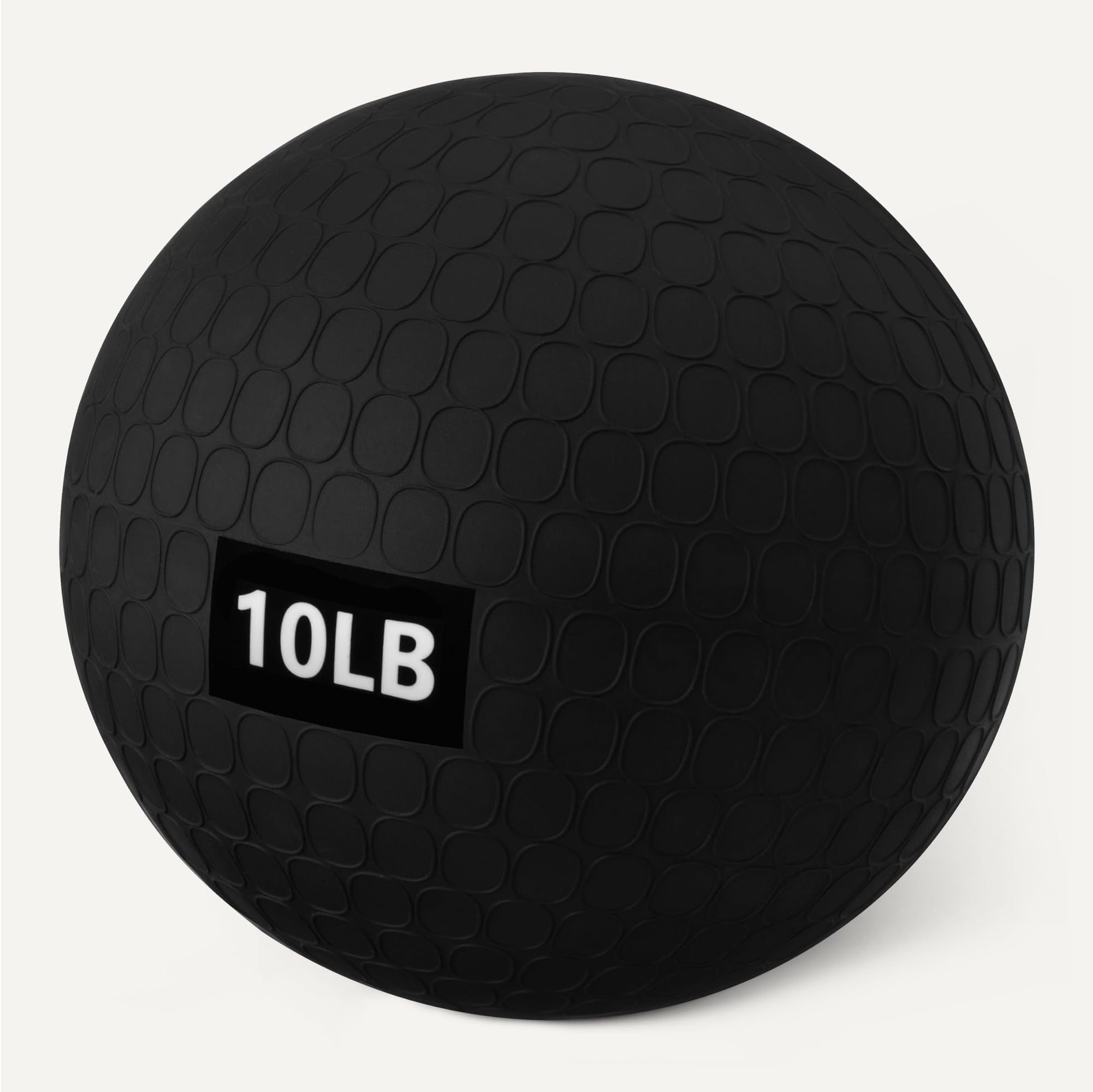 Amazon Basics Heavy-Duty Slam Medicine Ball for Exercise, Weighted Design, 10lb, Black