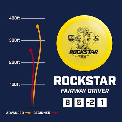 Discmania Disc Golf Starter Set (3 Pack) | Active Premium Disc Golf Set for Beginners | Sensei, Maestro & Rockstar | Premium Plastic, Easy to Throw | Ideal Gift for New Players (Colors May Vary)