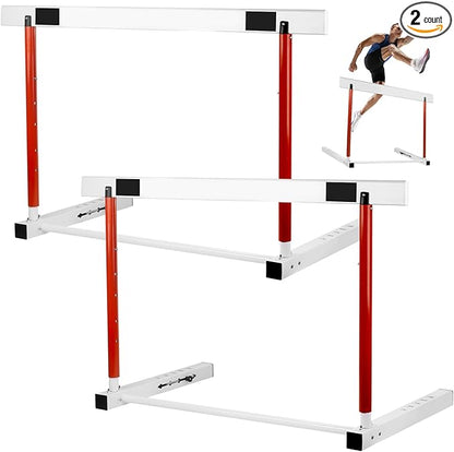 Adjustable Hurdle Training Hurdle Track and Field Equipment Professional Track and Field Hurdles with Counterweight for Personal Training Track and Field Competition