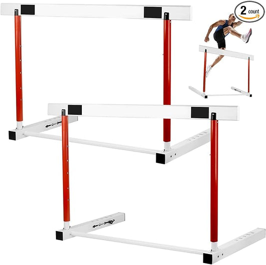 Adjustable Hurdle Training Hurdle Track and Field Equipment Professional Track and Field Hurdles with Counterweight for Personal Training Track and Field Competition